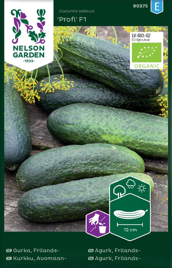 Nelson Garden Frilandsgurka Profi F1 Organic