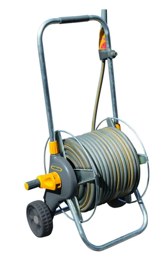 Hozelock Slangvagn Pro 60 Metall, 30m Slang