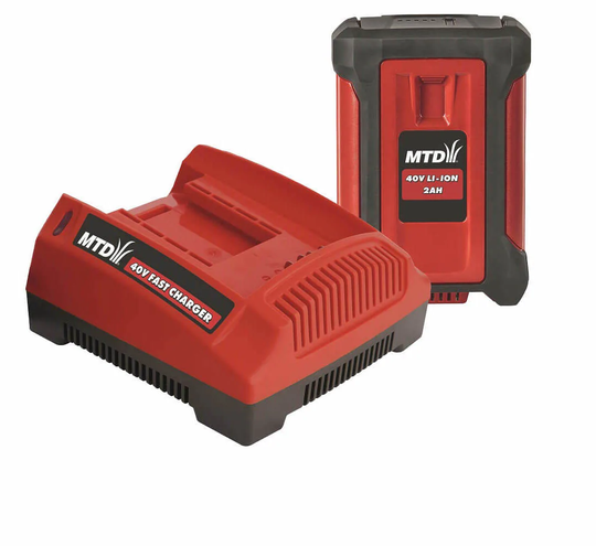 MTD Startset Laddare & Batteri 2,0 Ah