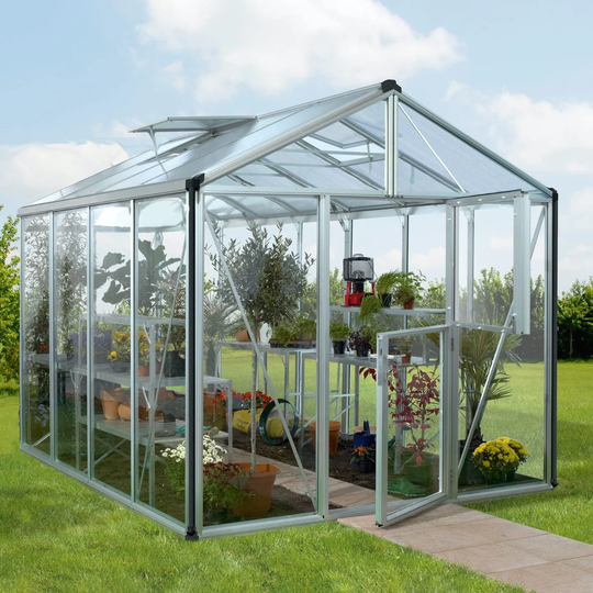 Vitavia Växthus/Uterum Zeus 8,1 kvm Aluminium Glas & Polykarbonat