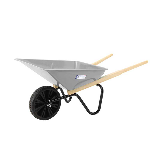 Skottkärra Ekeby 90 L, silver
