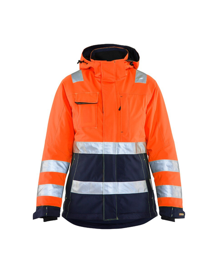 Blåkläder Varseljacka Vinter Dam Varselorange/Marinbl 78721
