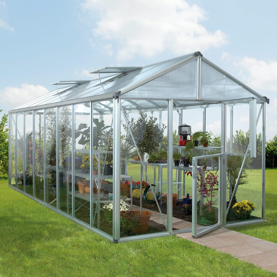 Vitavia Växthus/Uterum Zeus 15,7 kvm Aluminium Glas & Polykarbonat