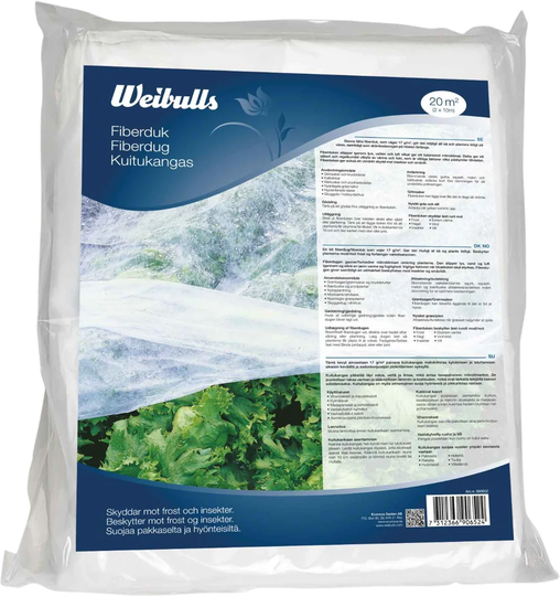 Weibulls Fiberduk 20m²(2x10m)