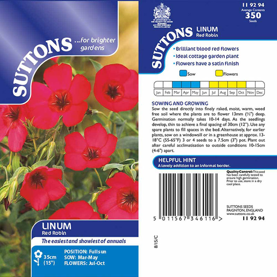 Blomsterlin 'Red Robin'