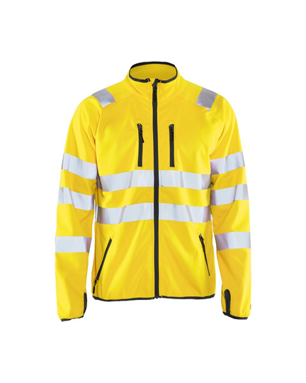 Blåkläder Varseljacka Softshell Varselgul 4906