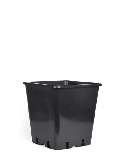 Nelson Garden Plastkruka 25x25x26 cm Svart