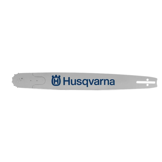 Husqvarna Svärd 18 tum Stor Infästning Utbytbar Nos
