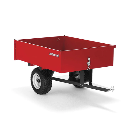 Jonsered Traktorvagn Pro