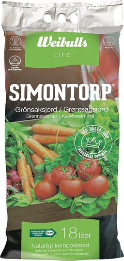 Weibulls Grönsaksjord KRAV Simontorp 18L