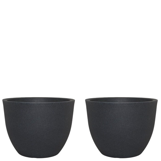 VK Vividi Kruka 2-set Plast Svart
