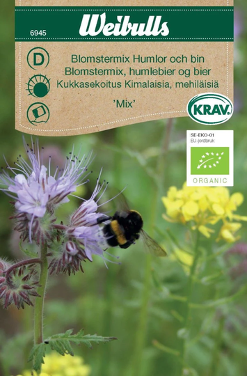 Weibulls Blomstermix KRAV Humlor och Bin