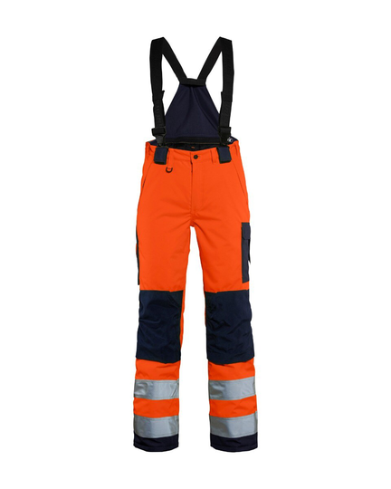 Blåkläder Varselbyxa Vinter Dam Varselorange/Marinblå