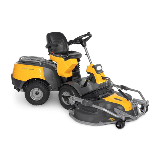 Stiga Åkgräsklippare Park PRO 900 WX exkl. Klippaggregat