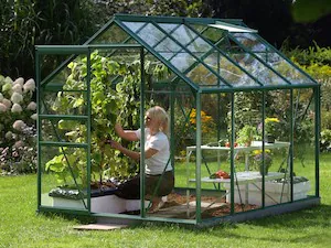 Vitavia Växthus Merkur 6700 Grön Glas