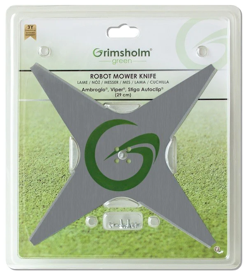 Grimsholm Green Kniv för Stiga Autoclip 29 cm