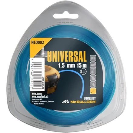McCulloch Trimmerlina McChulloch NLO002 Rund 1,5mm 15m