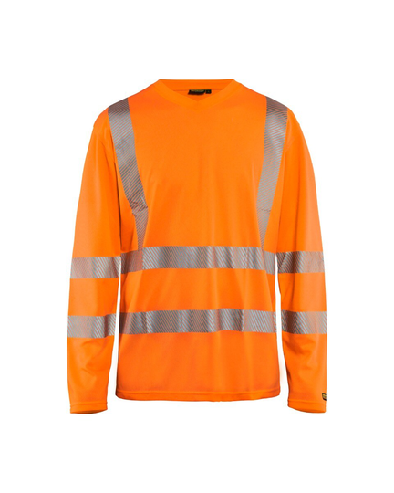 Blåkläder Uv-Skyddad Varsel-T-Shirt Med Lång Ärm Varselorange 3385