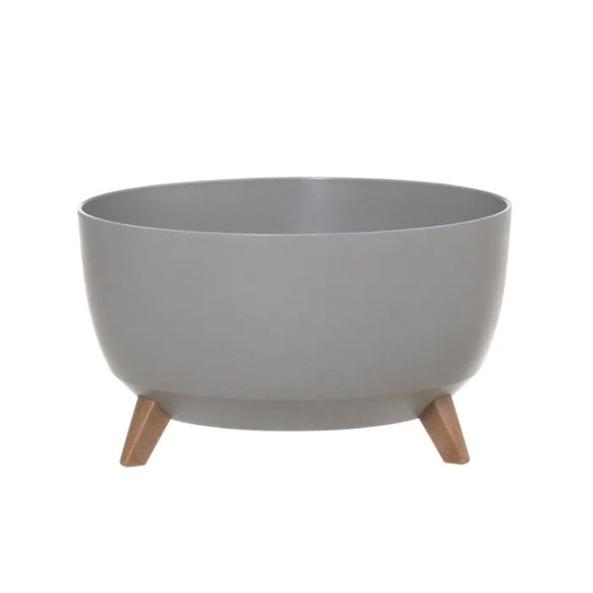4Living Kruka med Ben Roma ECO 47 cm Ljusgrå