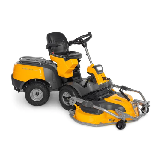 Stiga Åkgräsklippare Park PRO 540 Exkl. Klippaggregat