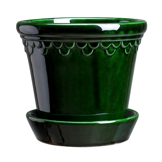 Kruka Köpenhamn 18 cm, grön