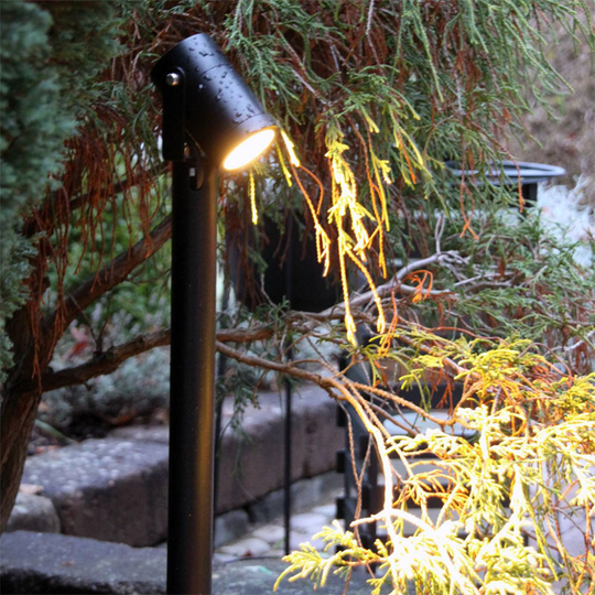 Luna 65, svart - LED Garden Plug & Play