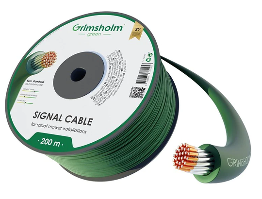 Grimsholm Green Signalkabel Euro Standard 200 m